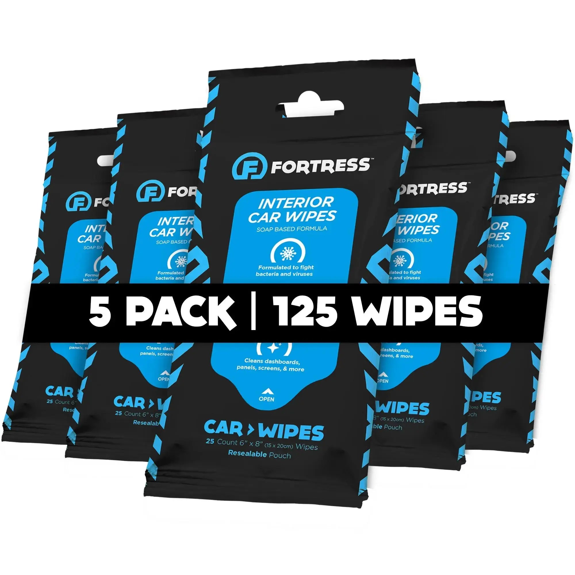 Car Wipes (25 ct.) To-Go Cleaning Wipes for Car Interiors - Image 8
