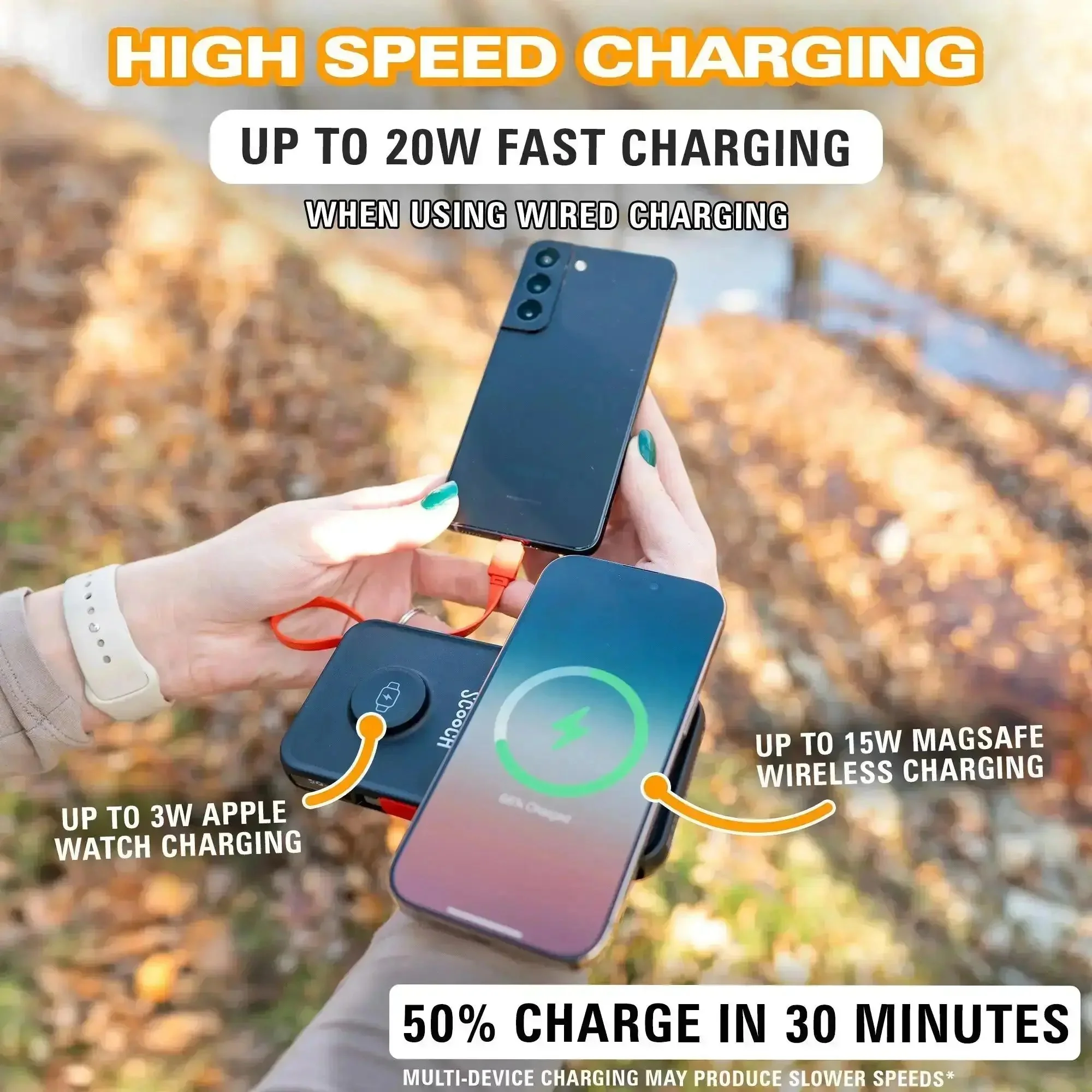 JuiceBank Pro for MagSafe - 10,000 mAh 5-in-1 MagSafe Power Bank - Image 3