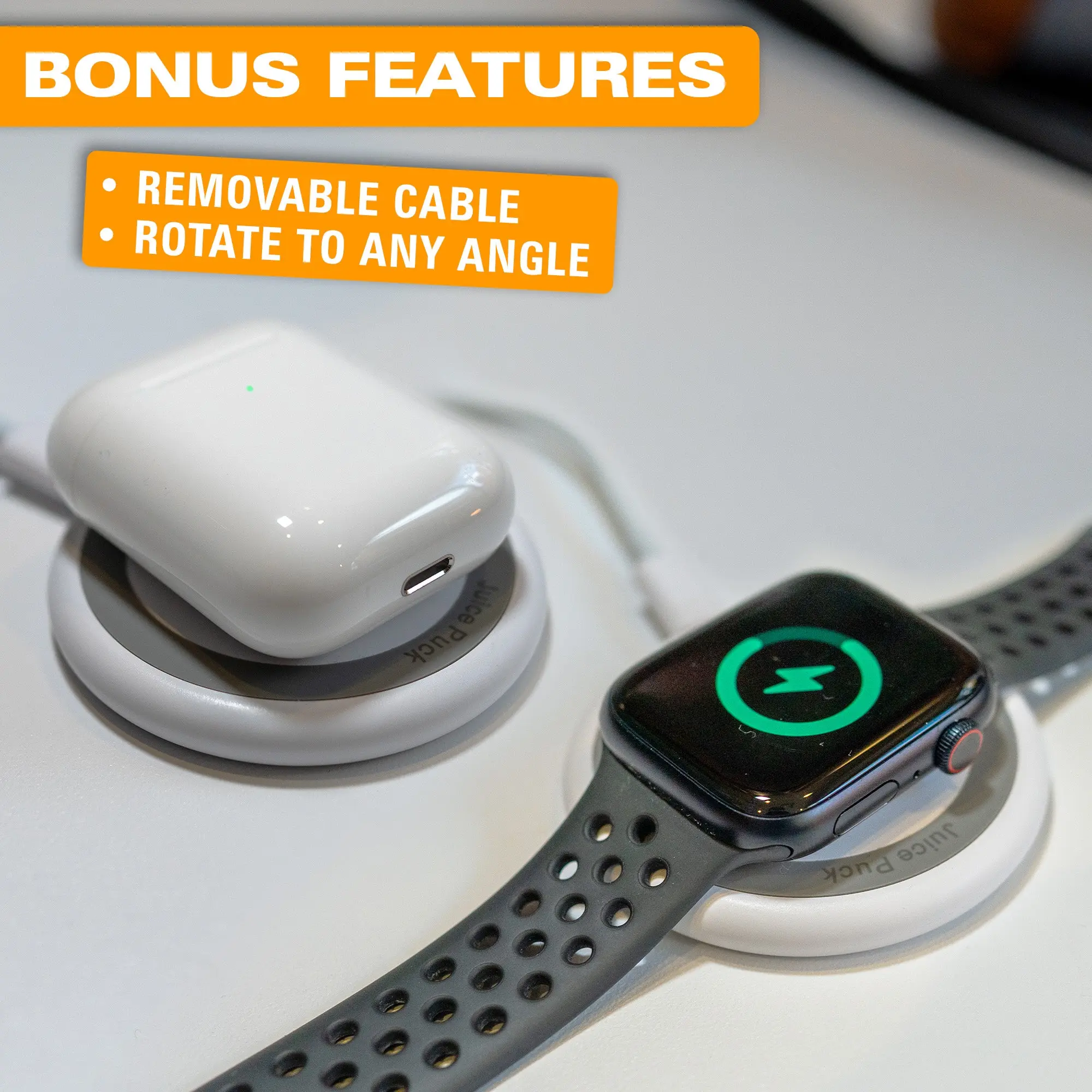 JuicePuck for MagSafe - 15W Charger for iPhone, Apple Watch, and AirPods - Image 5