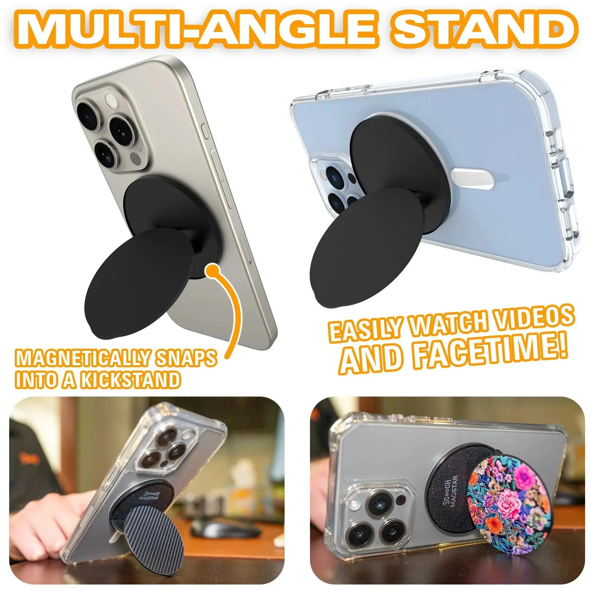 MagStar for MagSafe - Round Phone Grip and Stand - Image 3