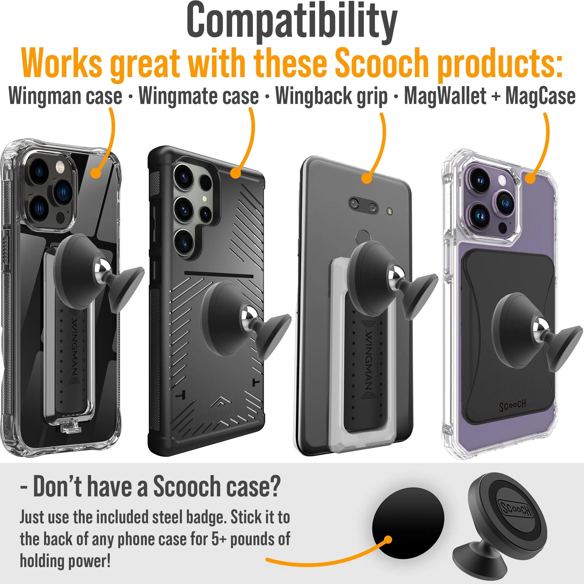 Wingmount - Magnetic Car Mount for Wingman, Wingmate and More - Image 4