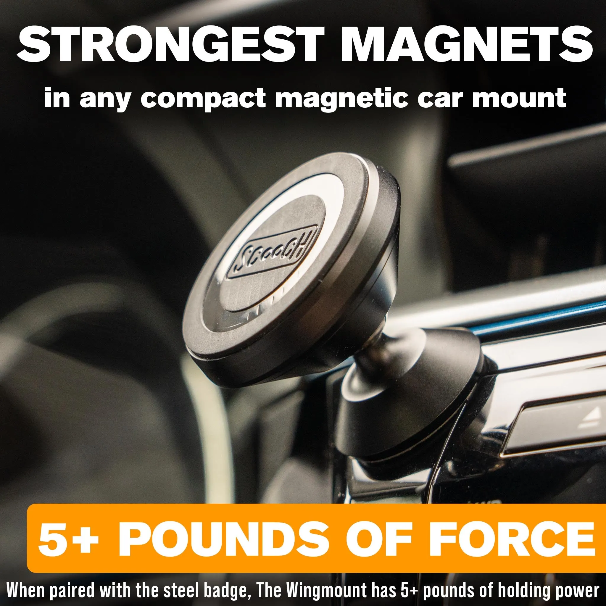 Wingmount - Magnetic Car Mount for Wingman, Wingmate and More - Image 5